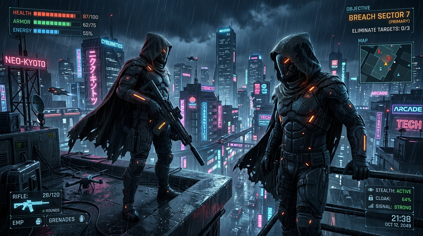 Shadow Protocol stealth gameplay screenshot
